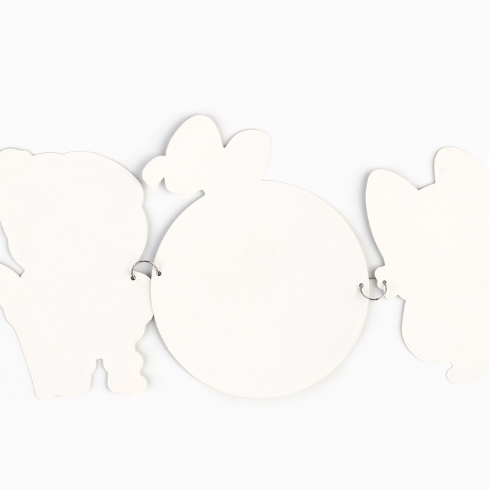 Гирлянда на кольцах новогодняя «Милые зверюшки», на Новый год, длина 148 см Гирлянда на кольцах новогодняя «Милые зверюшки», на Новый год, длина 148 см