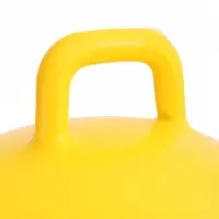 Мяч прыгун с ручкой 65 см, МИКС