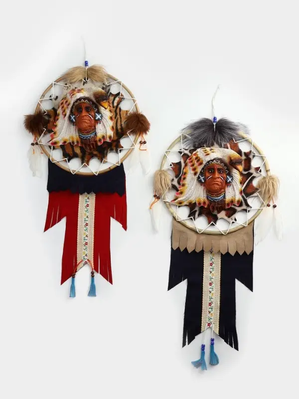 Панно "Вождь" 30х5х60 см