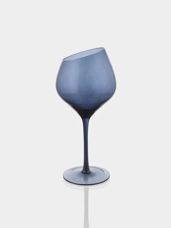 Набор бокалов для вина Magistro &laquo;Иллюзия&raquo;, 540 мл, 4 шт., 10&times;24 см, синие