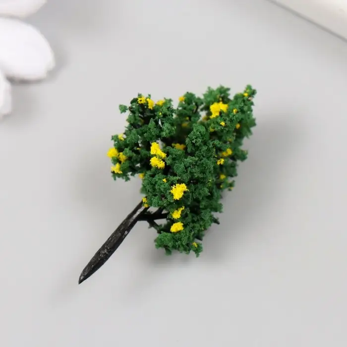 Искусственное растение для творчества пластик  Искусственное растение для творчества пластик "Кассия" 4 см