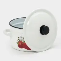 Кастр.цил.борт. 5л (белая)СА