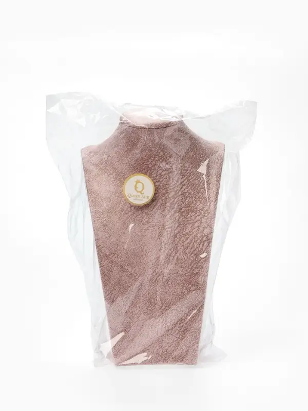 Бюст для украшений QF, 14.5&times;9&times;24.5, h=24.5 см, розовый