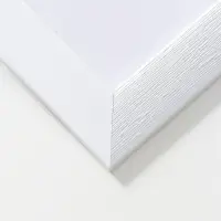 Фоторамка для фото 50х70 см "Luxe Elegance" пластик, белый, (пластик экран)