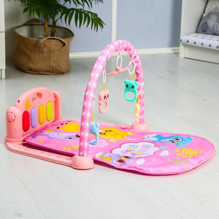 Развивающий коврик с дугами «Совушкин дом», 110х83 см. Развивающий коврик с дугами «Совушкин дом», 110х83 см.