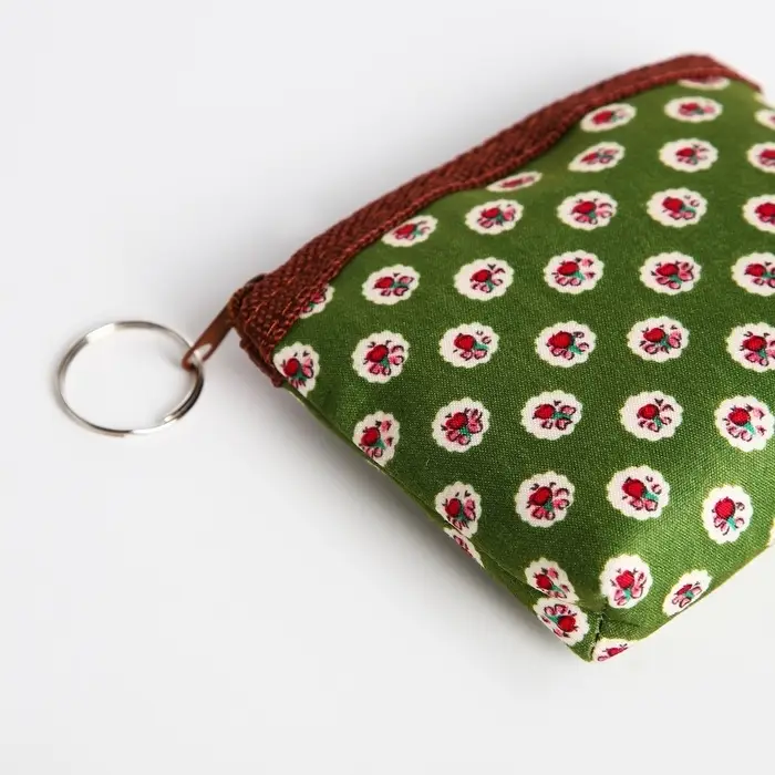 Кошелёк монетница женская на молнии, цвет МИКС