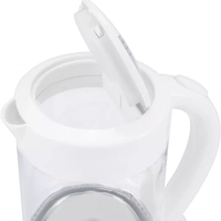 Чайник HYK-G9990 1,5л 2000Вт белый (стекло)