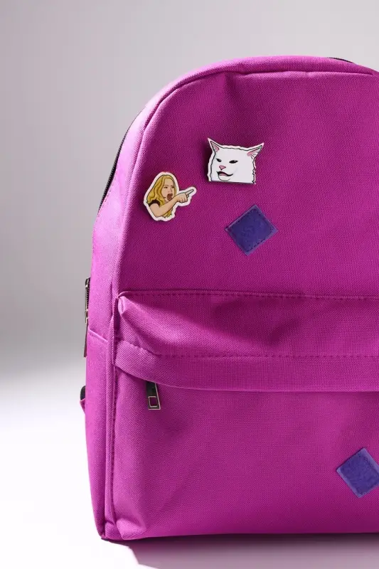 Брошь деревянная (набор 2 шт.) «Мем», цветная