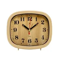 Будильник-часы настольные &laquo;Дерево&raquo;, 12.5&times;10.5 см, от батарейки АА