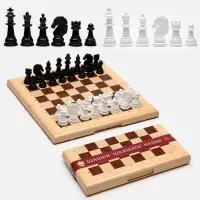 Настольные игры 3 в 1 Десятое Королевство, шашки, шахматы, нарды, поле 32&times;32 см, пластик