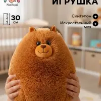 Мягкая игрушка &laquo;Кот Пушистик&raquo;, 25 см, рыжая
