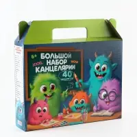 Набор первоклассника, 40 предметов, &laquo;Буки Бяки&raquo;