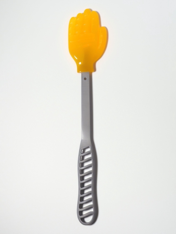 Массажёр пласт/силикон универс 32,5*6*1,5см сер/оранж ОТ Массажёр пласт/силикон универс 32,5*6*1,5см сер/оранж ОТ