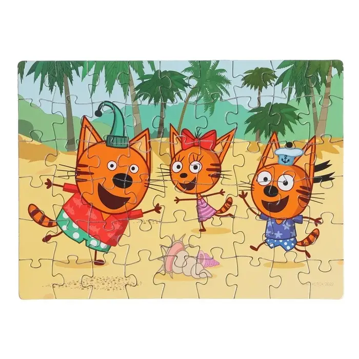 Пазл «Три кота», 54 элемента Пазл «Три кота», 54 элемента