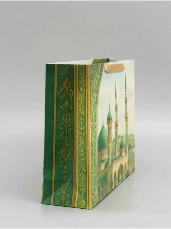 Пакет подарочный, упаковка &laquo;Священный праздник&raquo;, L, 31 &times; 40 &times; 11,5 см