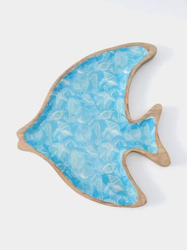 Блюдо сервировочное &laquo;Рыбка&raquo;, дерево