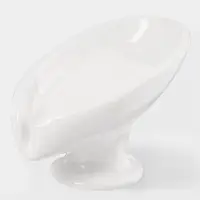 Мыльница Essence, керамика, белая