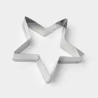 Формы для печенья Доляна &laquo;Домик.Круг.Сердце.Звезда&raquo;, набор 12 шт., металл, серебристые