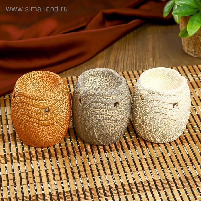 Аромалампа керамика Аромалампа керамика "Текстура" МИКС 8х6,5х6,5 см