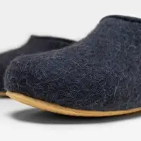 Домашние валенки Step, темно-синие (клякса), размер 35