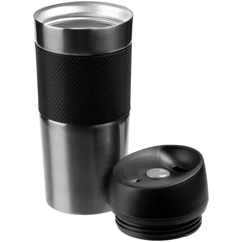 Термостакан Solingen Grip, серо-стальной Термостакан Solingen Grip, серо-стальной