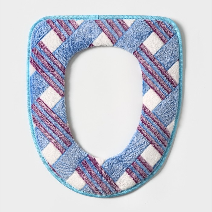 Чехол на сиденье для унитаза на липучках Доляна «Универсал», 35×43 см, цвет МИКС Чехол на сиденье для унитаза на липучках Доляна «Универсал», 35×43 см, цвет МИКС