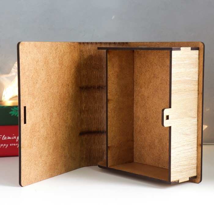 Копилка-книга  Копилка-книга "Богатство" 14х12х5 см