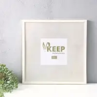 Фоторамка для фото 40&times;40 см Keep memories, Elysian, пластик, белый с золотом