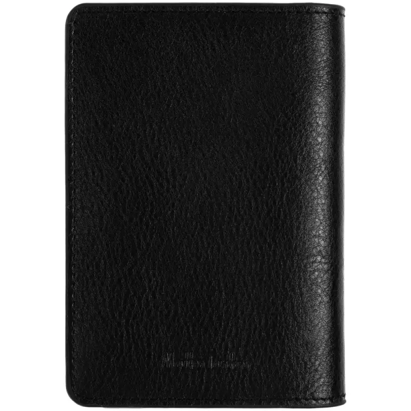 Обложка для паспорта Remini, черная Обложка для паспорта Remini, черная