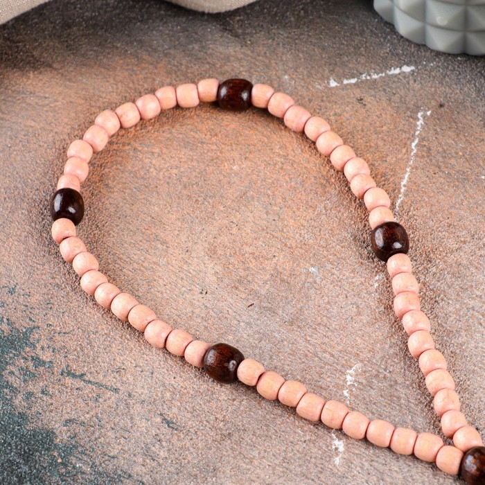 Четки деревянные, с крестиком, 27 см, светлые Четки деревянные, с крестиком, 27 см, светлые