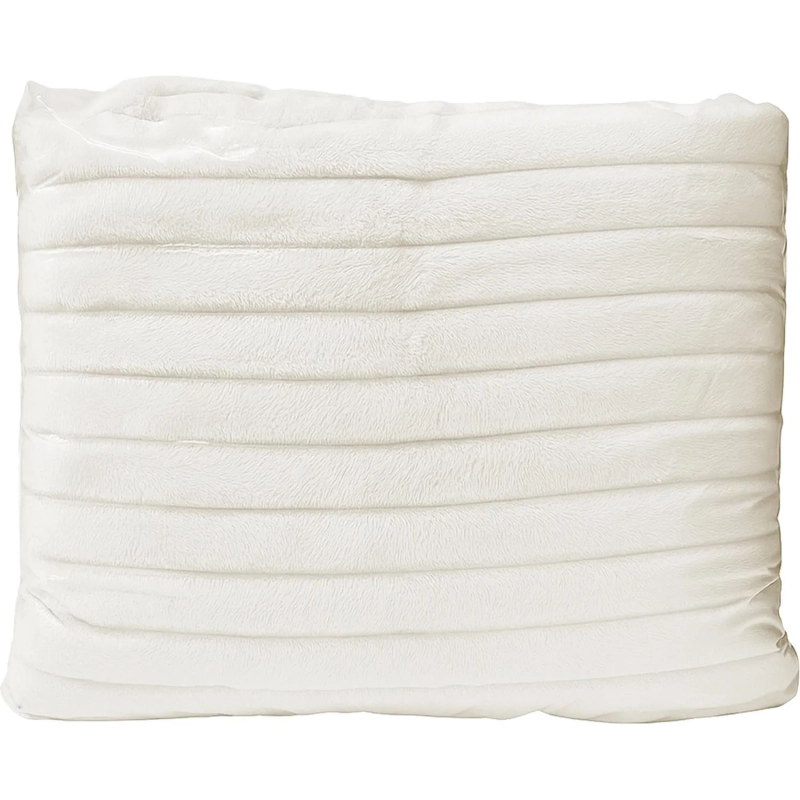 Покрывало 150х200 BRAVO Family велсофт Волна г/к №81 кремовый в пакете