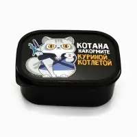 Ланч - бокс прямоугольный &laquo;Котана накормите&raquo;, 500 мл
