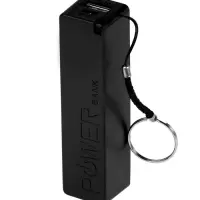 Внешний аккумулятор PB-03, 2200 мАч, USB, 1 А, крепление кольцо, чёрный