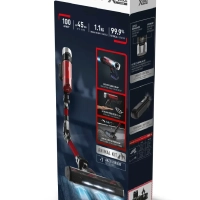 Беспроводной пылесос X-Force Flex TY2079WO, черно-красный