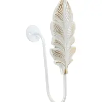 Крючок для штор CAPPIO KS041, цвет белый с золотом, набор 2 шт Крючок для штор CAPPIO KS041, цвет белый с золотом, набор 2 шт