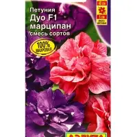 Семена цветов Петуния Дуо F1 марципан многоцветковая махровая, смесь сортов (драже), Ц/П,5 шт. 1094 Семена цветов Петуния Дуо F1 марципан многоцветковая махровая, смесь сортов (драже), Ц/П,5 шт. 1094