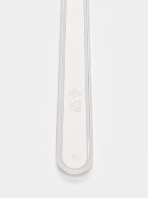 Нож пластиковый одноразовый «Премиум», 18 см, прозрачный, набор 6 шт/уп.