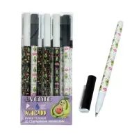 Ручка "Пиши-Стирай" капилярная deVENTE Avocado, 0,5 мм, сменный стержень, МИКС 2 дизайна, чернила синие Ручка "Пиши-Стирай" капилярная deVENTE Avocado, 0,5 мм, сменный стержень, МИКС 2 дизайна, чернила синие