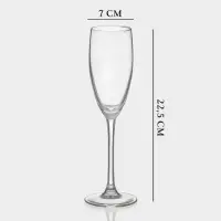 Бокал-флюте для шампанского Chef&Sommelier CABERNET, 190 мл, стекло