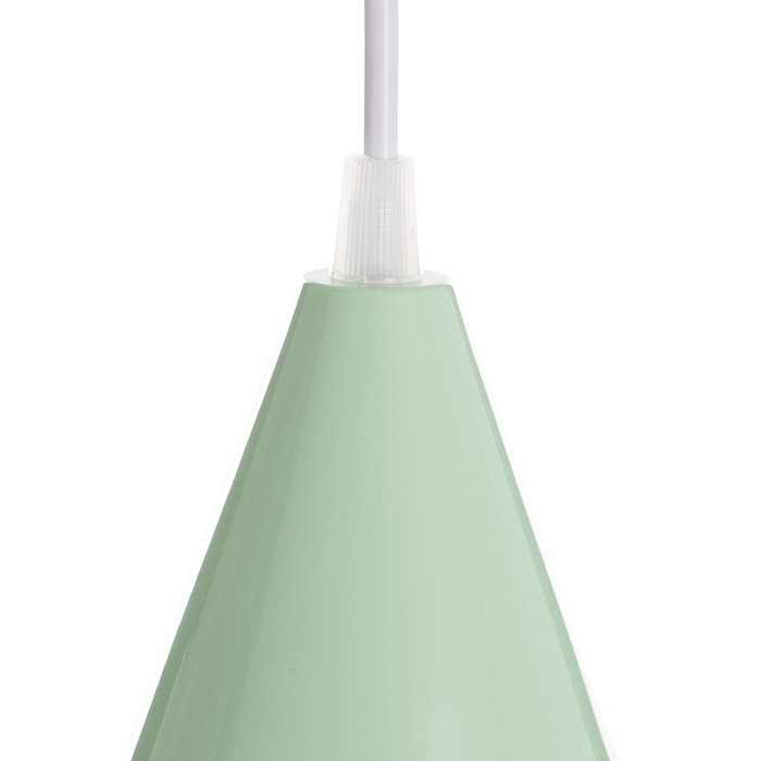 Светильник BayerLux "Конус" 1х40Вт Е14 зеленый 16х16х20см