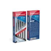 Стираемая ручка ErichKrause R=301 Magic Gel, гелевая, узел 0.5 мм, чёрная