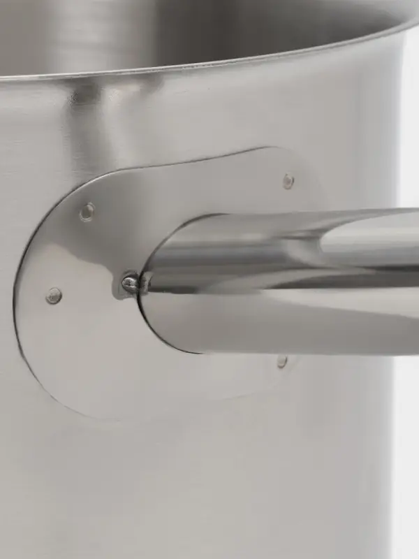 Ковш Hanna Kn&ouml;vell, 5.1 л, d=22, h=13.5 см, с крышкой, толщина стенки 0.8 мм, индукция, нержавеющая сталь