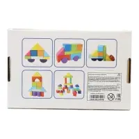 Кубики детские деревянные 27 деталей