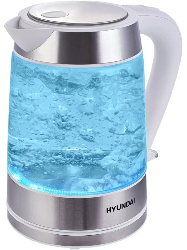 Чайник HYK-G3606 1,7л 2200Вт белый (стекло) Чайник HYK-G3606 1,7л 2200Вт белый (стекло)