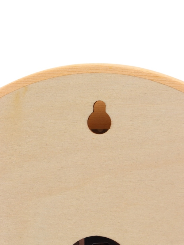 Термометр-гигрометр для бани и сауны, деревянный с корпусом из нержавеющей стали Термометр-гигрометр для бани и сауны, деревянный с корпусом из нержавеющей стали