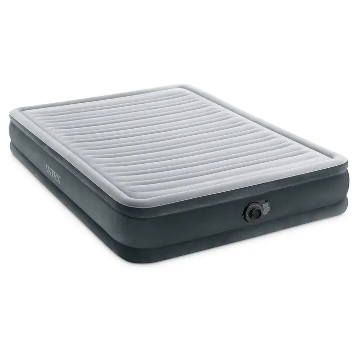 Кровать надувная FULL COMFORT-PLUSH AIRBED, 203&times;152&times;33 см, со встроенным насосом, 67770ND INTEX