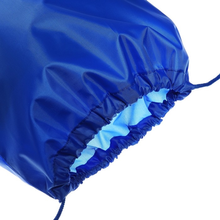 Мешок для обуви 420 х 340 мм, Calligrata  Мешок для обуви 420 х 340 мм, Calligrata "Стандарт", (мягкий полиэстер, плотность 210D), синий