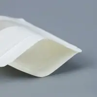 Пакет Zip-lock Крафт, белый, с прямоугольным окном, 12&times;20 см