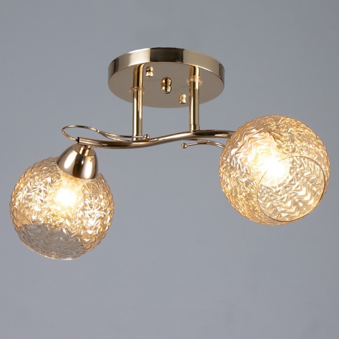 Люстра Люстра "Эрион" 2хЕ27 40Вт золото 44х18х24 см BayerLux