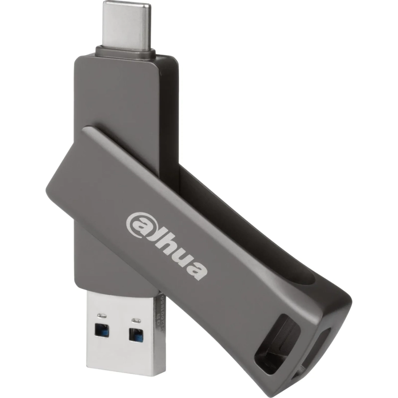 Флеш-память Dahua 64 ГБ, USB3.2 Gen1 Type A и Type C DHI-USB-P629-32-64GB